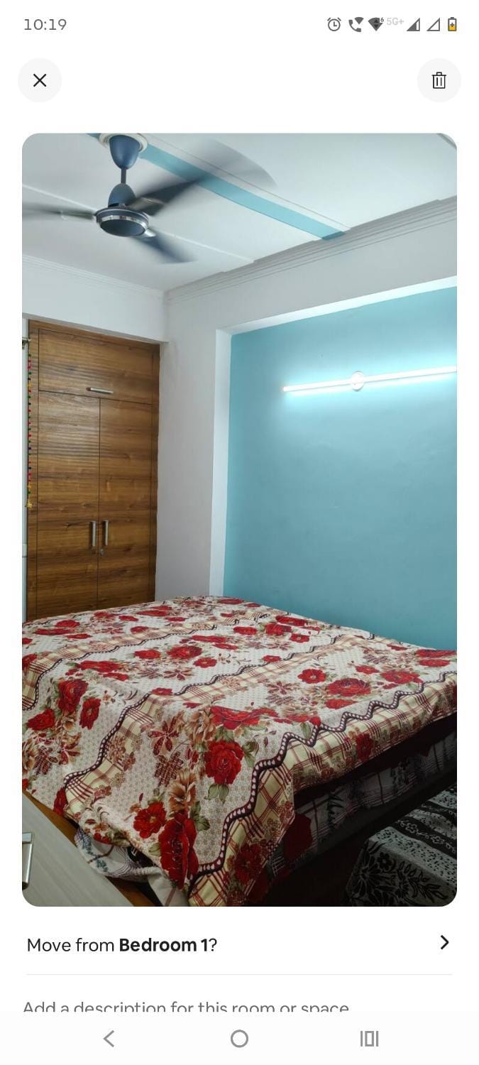 Flat no 207 Roshan Villa apartment wazirabad road sahibabad ghaziabad UP Apartment in Uttar Pradesh