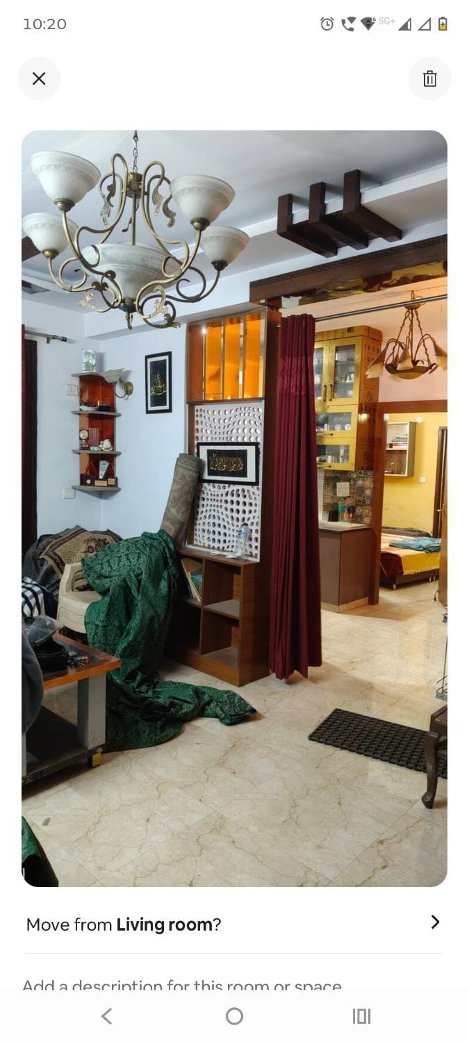 Flat no 207 Roshan Villa apartment wazirabad road sahibabad ghaziabad UP Apartment in Uttar Pradesh