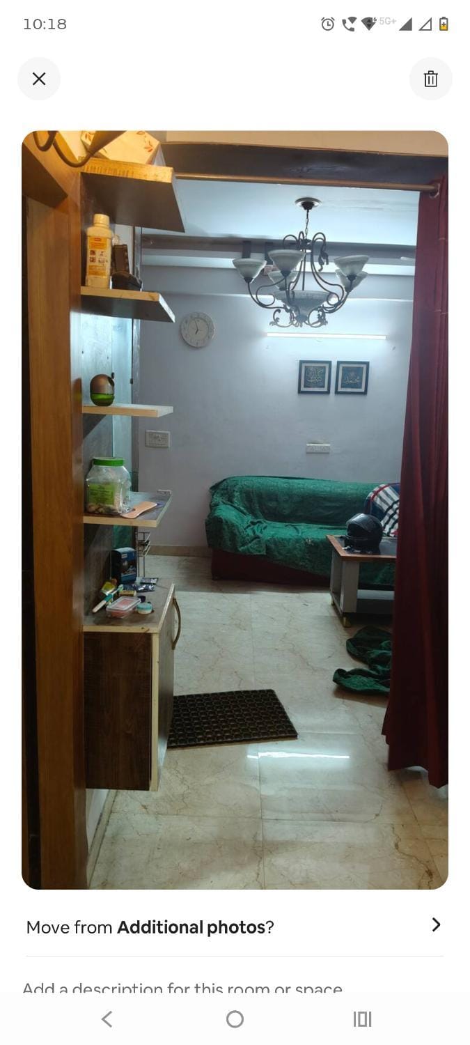 Flat no 207 Roshan Villa apartment wazirabad road sahibabad ghaziabad UP Apartment in Uttar Pradesh