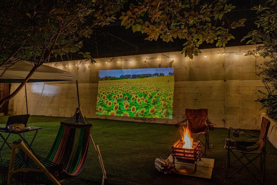 Night, Garden view