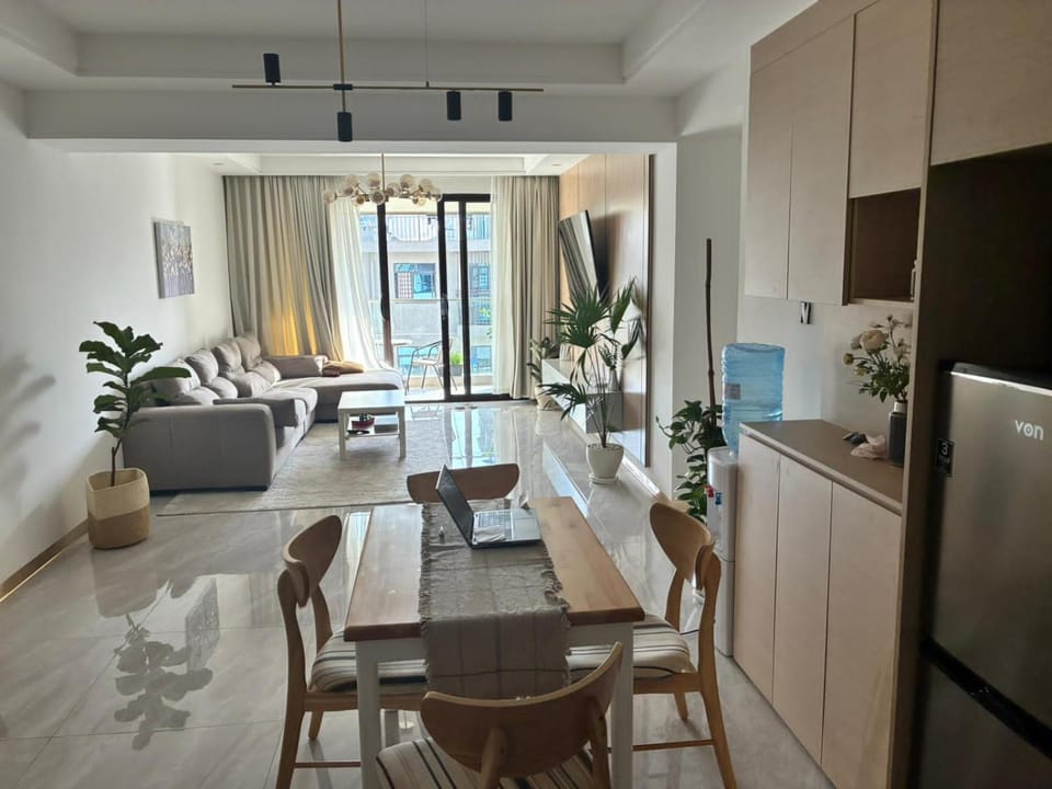Beautifully furnished apartment with swimming pool ample parking space fully equipped gym child play area and amazing city views Apartment in Nairobi County