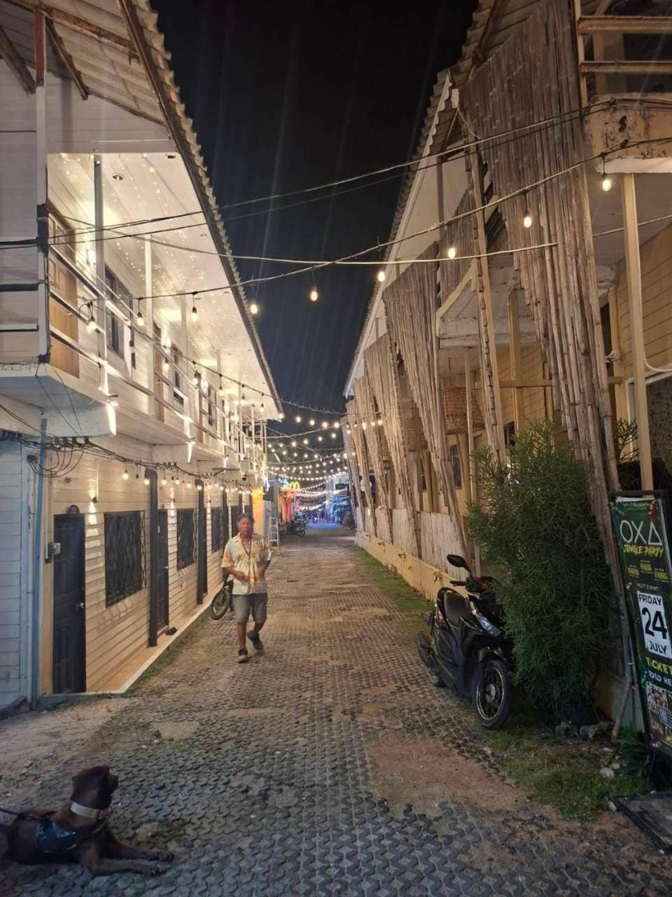 Property building, Night, Neighbourhood, Location