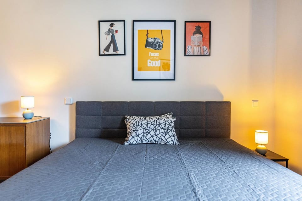 Living room, Bedroom