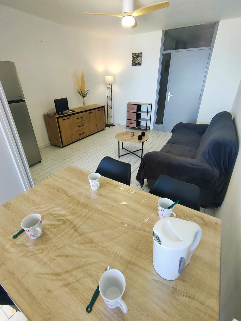 Appartement T3 face mer, central et plage parking 6ARAX Apartment in Canet-en-Roussillon