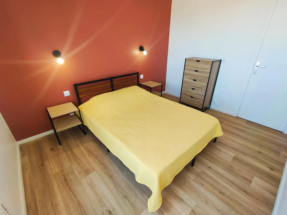 Appartement T3 face mer, central et plage parking 6ARAX Apartment in Canet-en-Roussillon