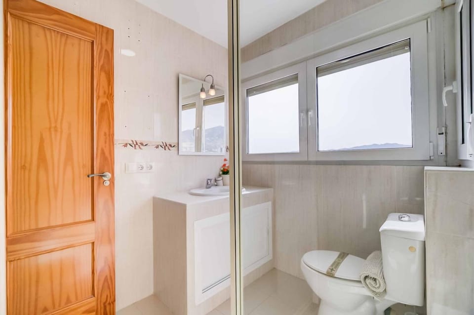 Bathroom, Living room