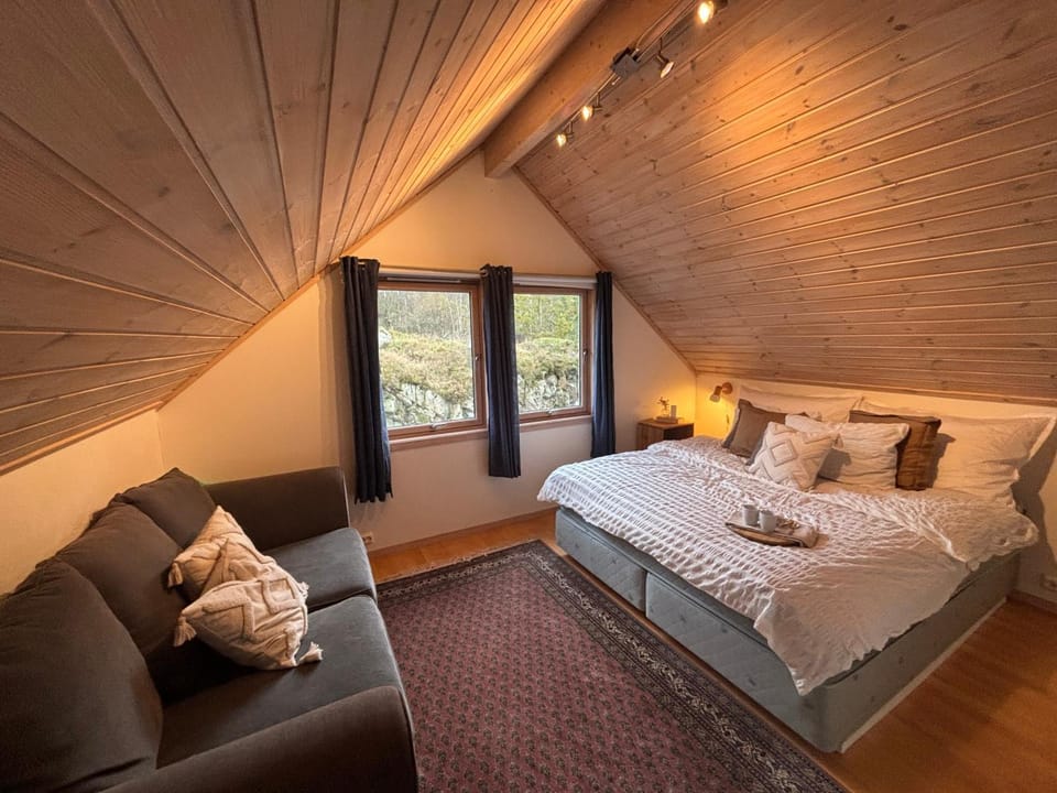 Familiehytte med båt inkludert House in Rogaland