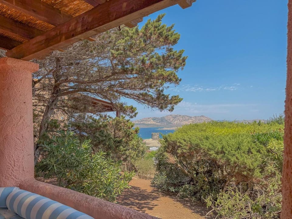 Sea Villa – Private Veranda overlooking La Pelosa Villa in Stintino
