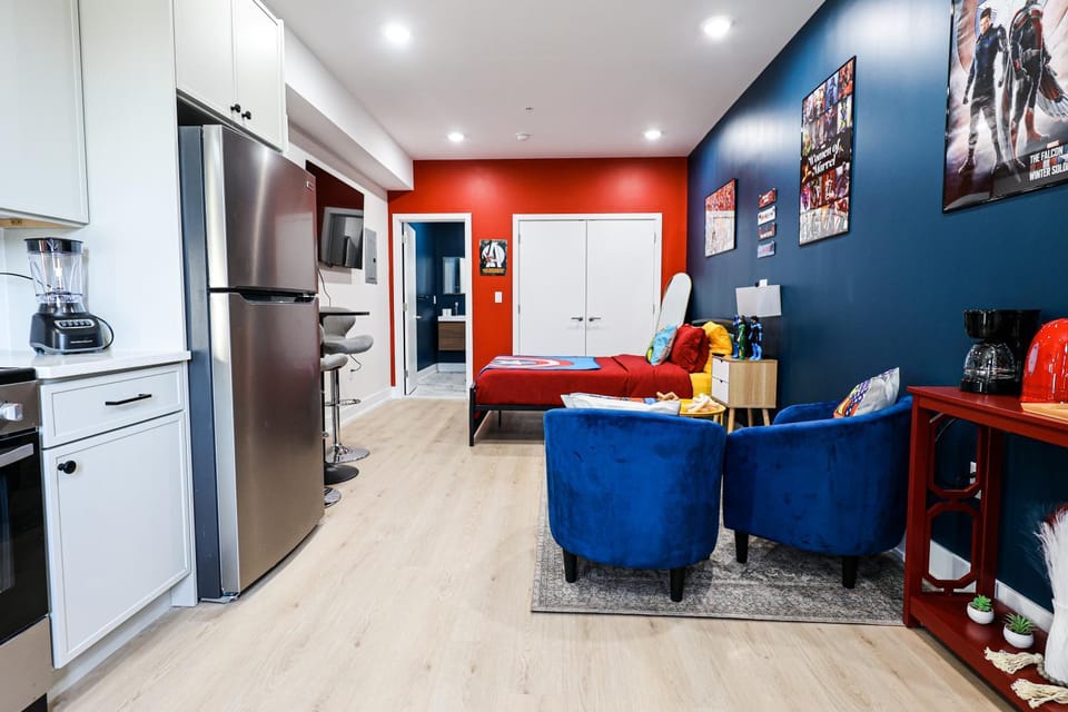 Superhero Stay Marvel Fan Paradise Apartment in Philadelphia