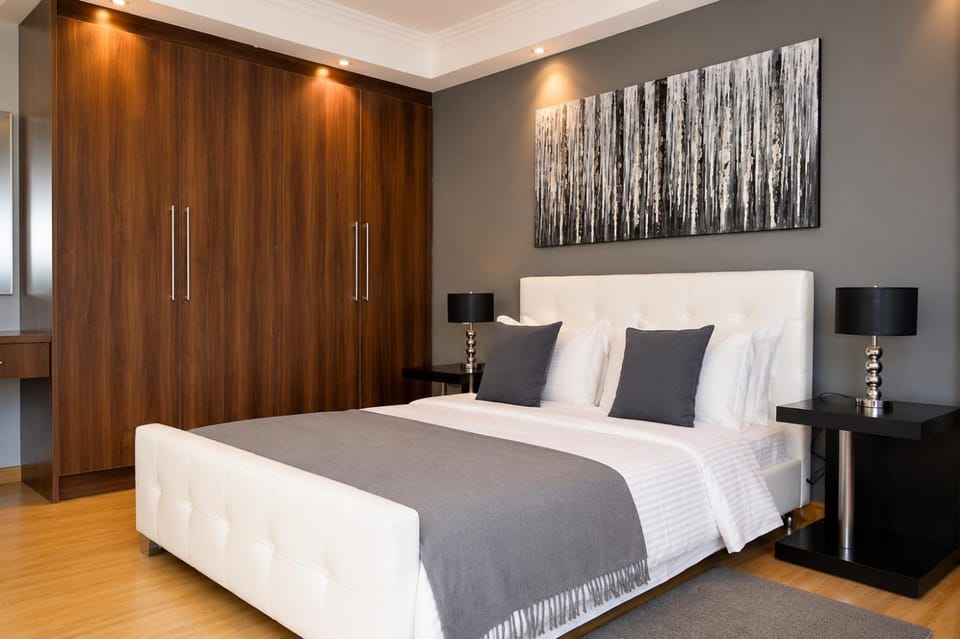 Bed, Photo of the whole room, Bedroom, wardrobe