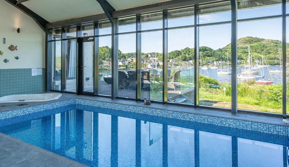 Natural landscape, Pool view, Swimming pool