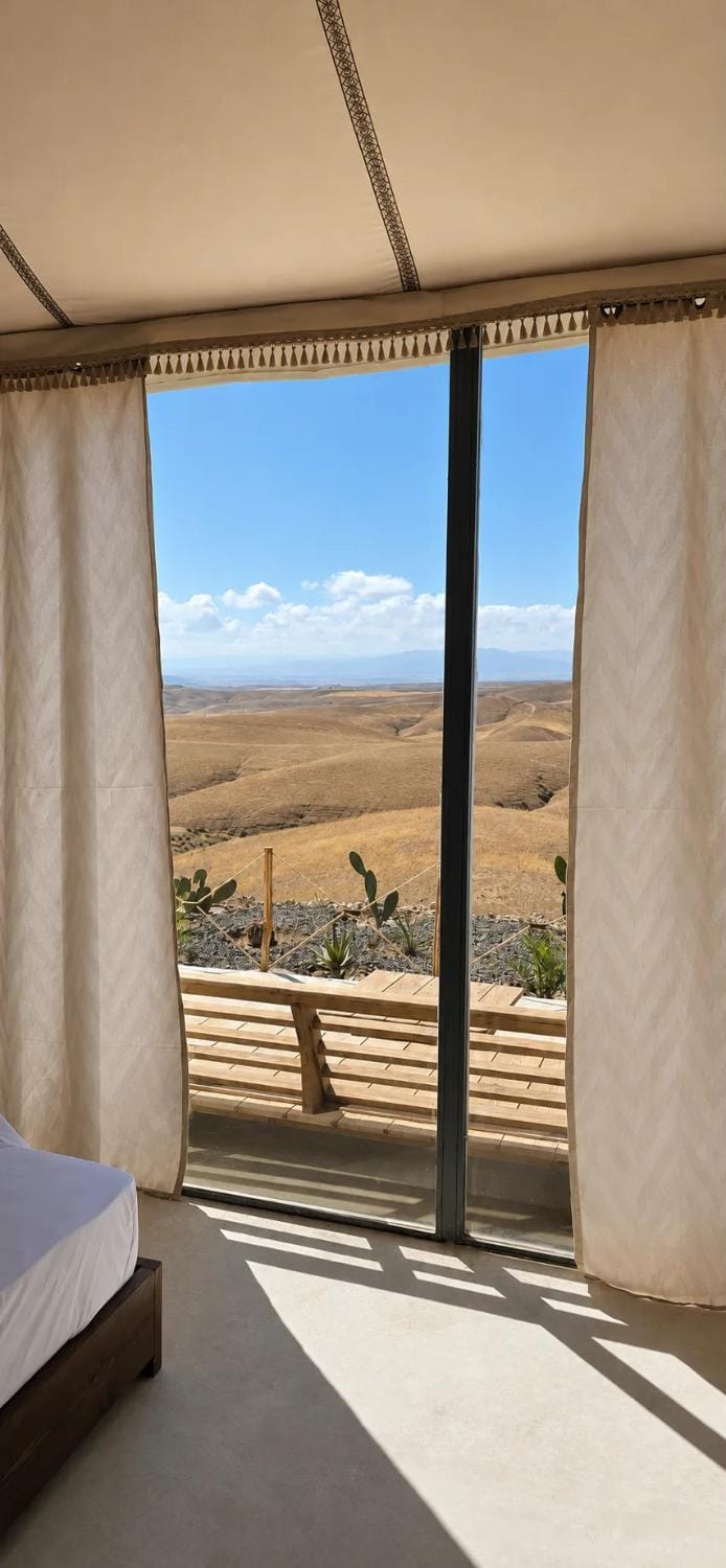 Sunset Agafay Resort Luxury tent in Marrakesh-Safi
