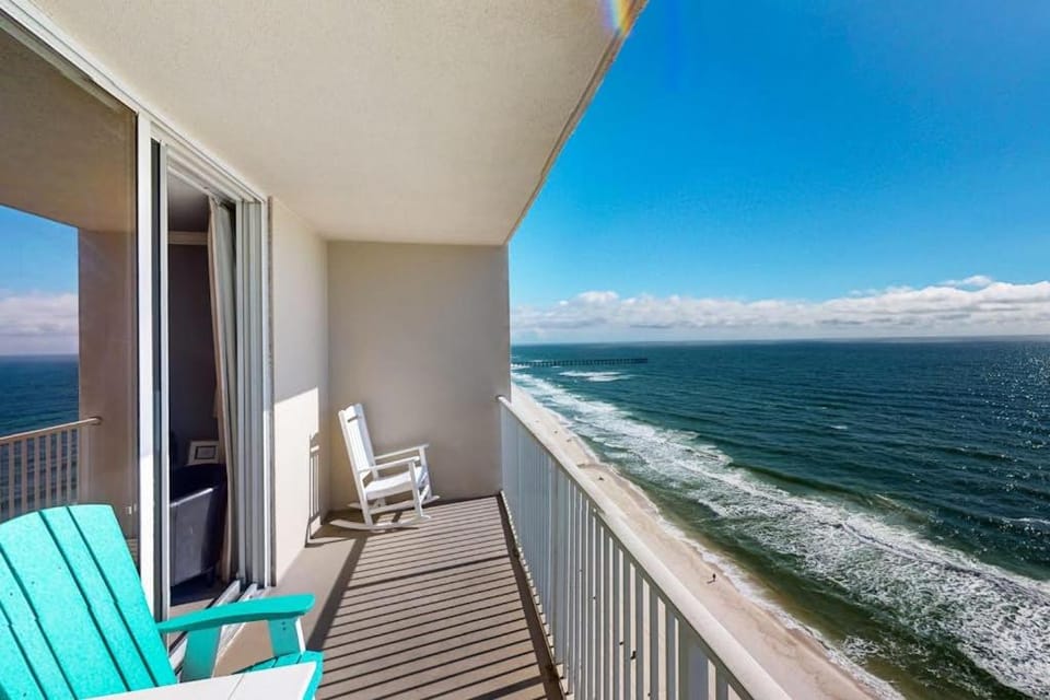 Beachfront Condo gorgeous views shared pool and beach access House in Panama City Beach