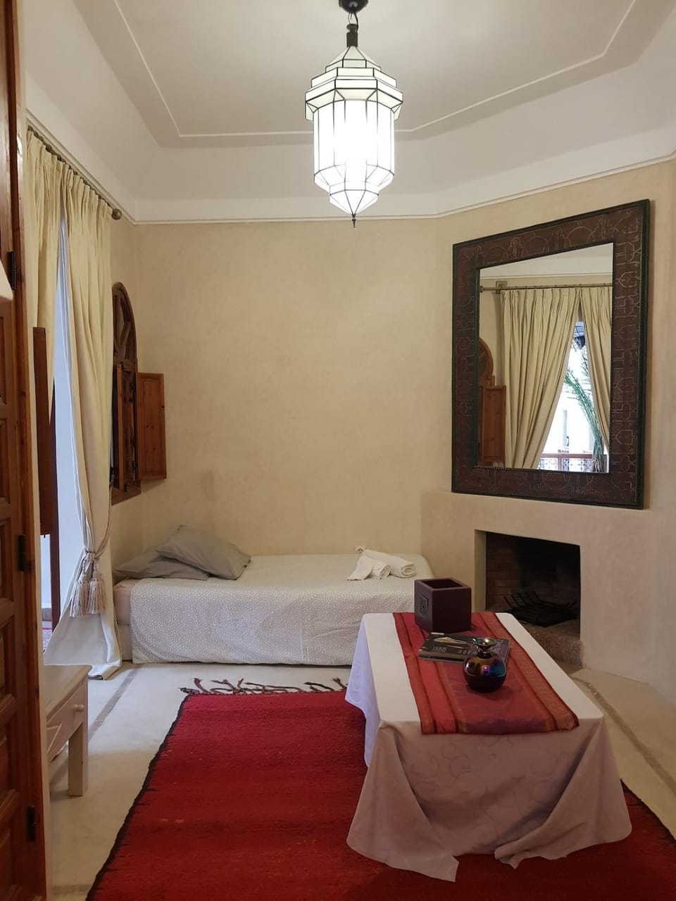 Seating area, Bedroom