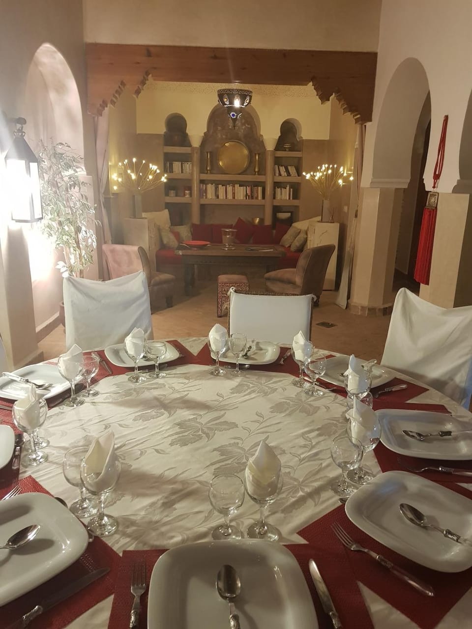 Dining area