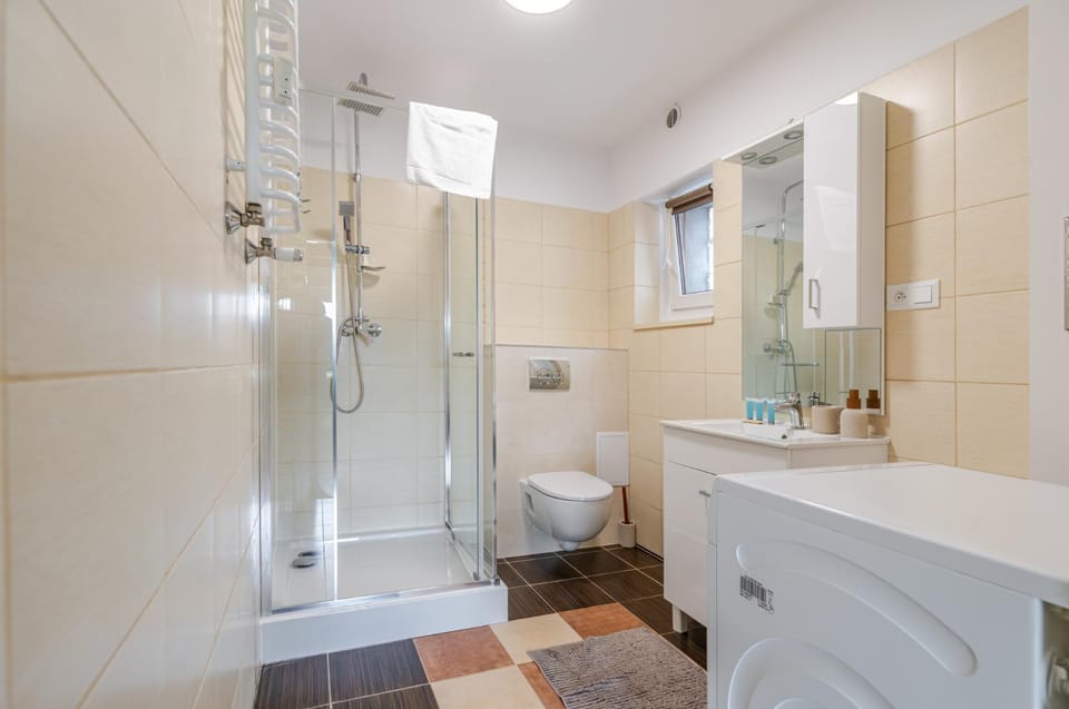 Shower, Toilet, Bathroom, towels