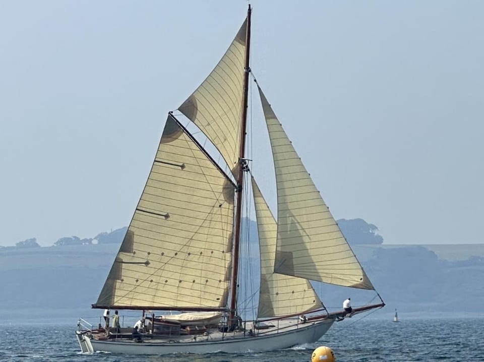 Traditional Sailing Pilot Cutter - Jan Rorlan Docked boat in Saint Austell