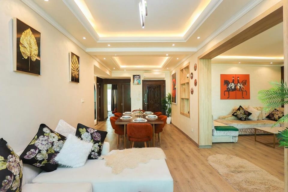 2-Bedroom Apartment with Sea View in Malabata Apartment in Tangier