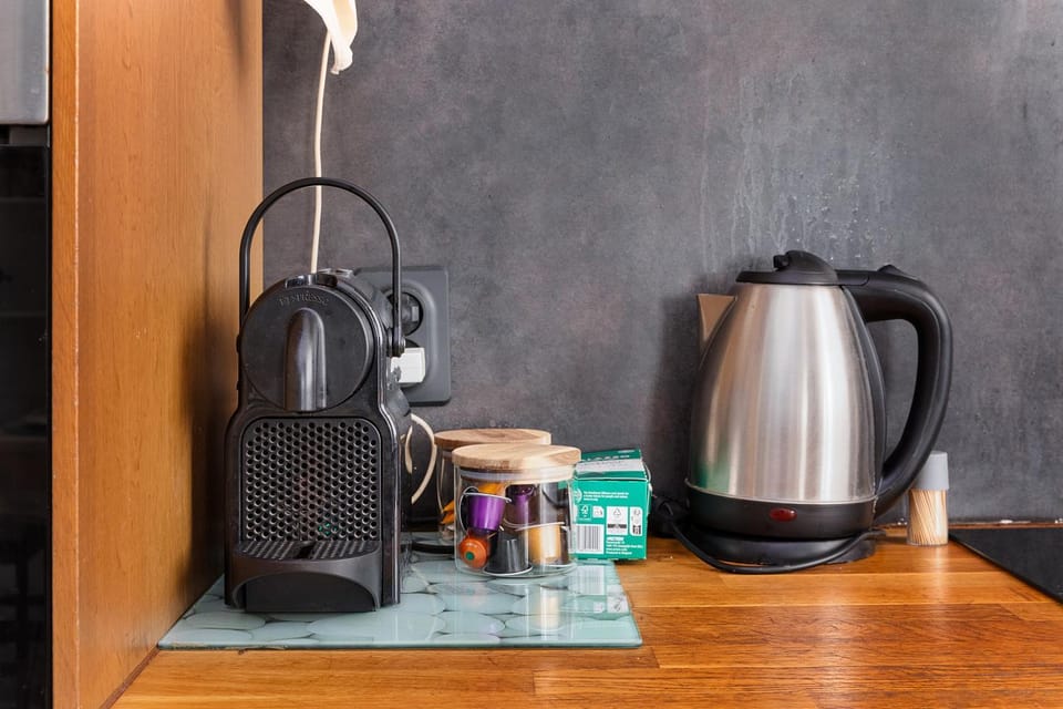 Coffee/tea facilities, Kitchen or kitchenette, toaster