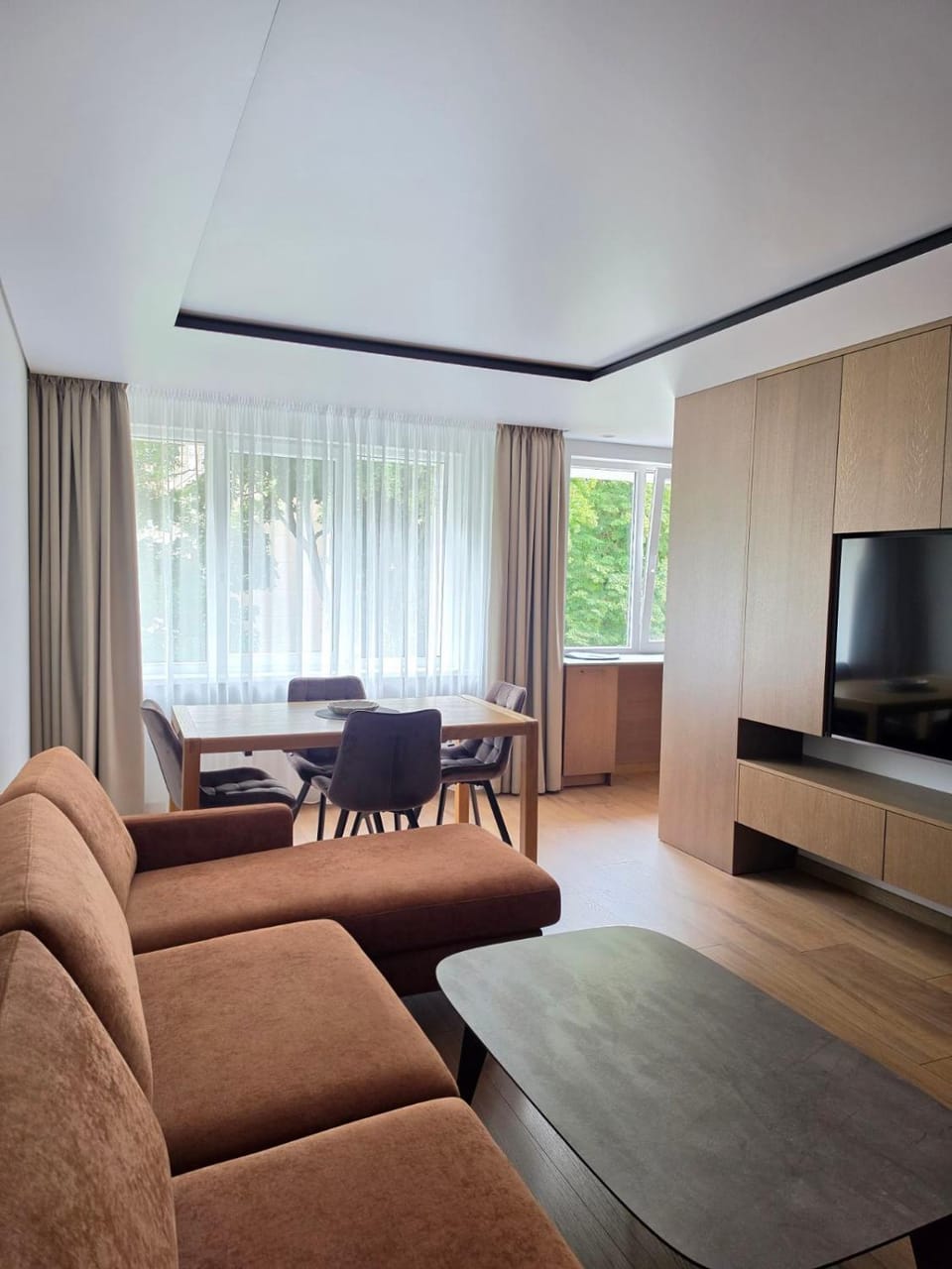 Communal lounge/ TV room, Living room, Dining area