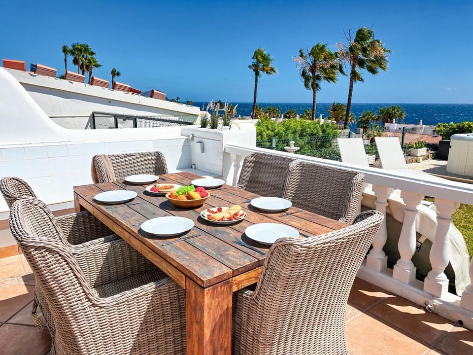 Patio, Seating area, Sea view