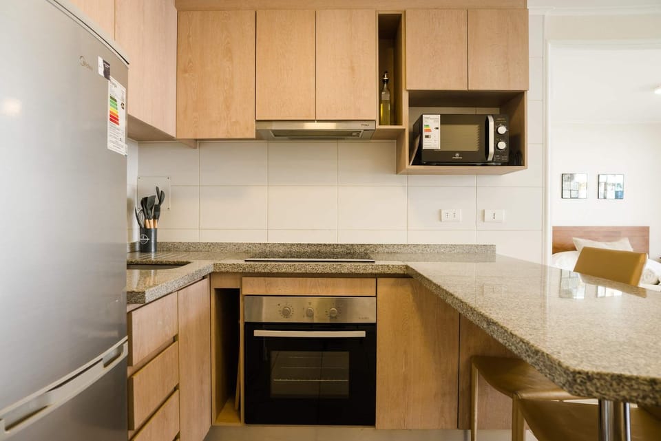 Metro-Accessible Apartment with Terrace Santiago Apartment in Santiago