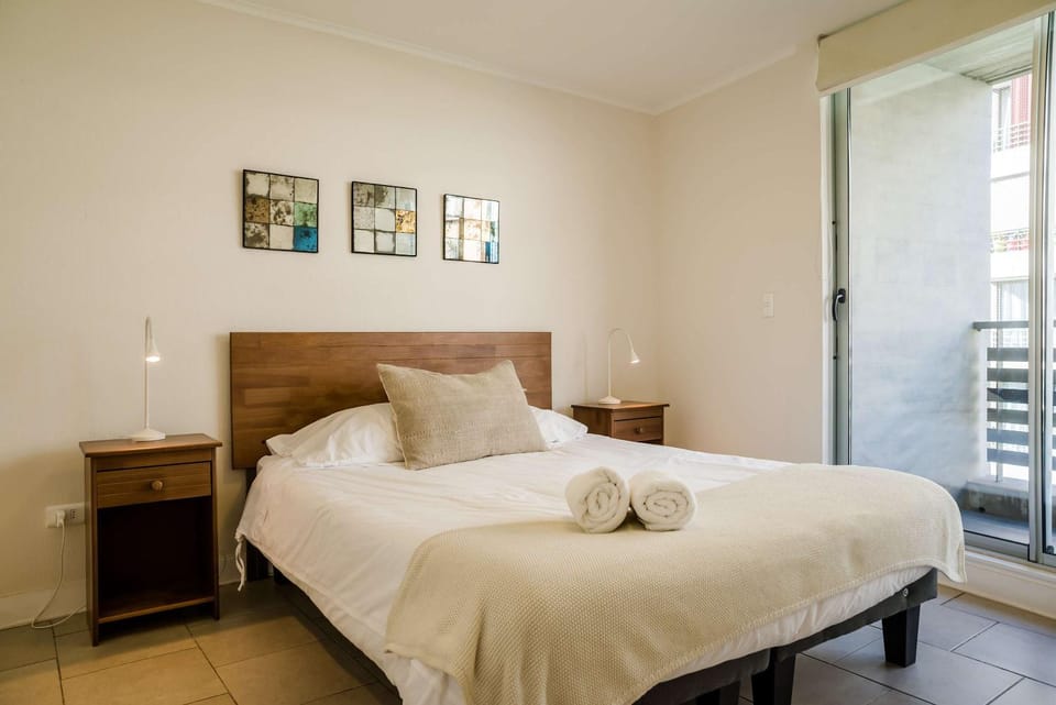 Metro-Accessible Apartment with Terrace Santiago Apartment in Santiago