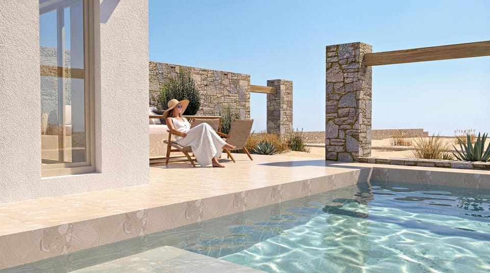 Malie Suites Hotel in Decentralized Administration of the Aegean