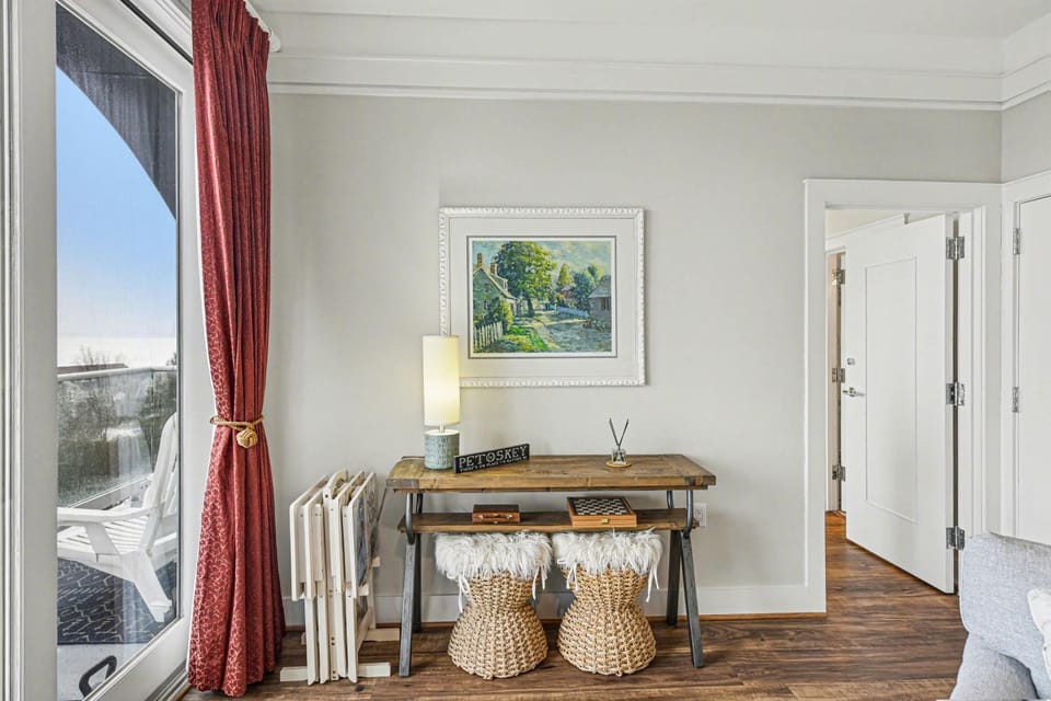 Discover Maritime Lakeview Suite 414 in Bay Harbor, MI—spacious, stylish, and lakeside. Apartment in Bay Harbor