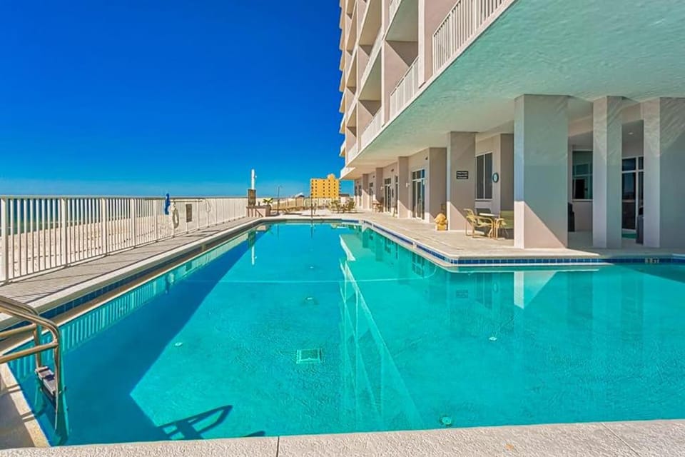 Inviting Gulf-front condo In Perdido Key with waterfront pool hot tub oceanfront balcony & private cabana House in Perdido Key