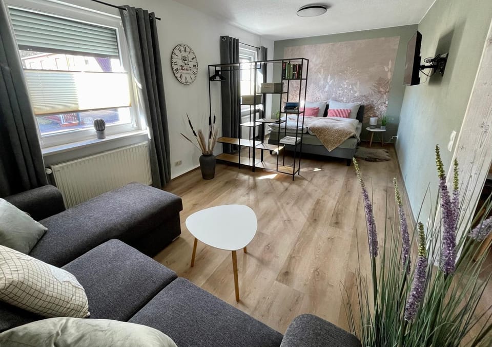 Bed, Living room, Bedroom