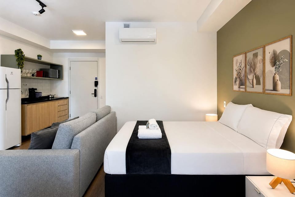 Studio incrível na melhor região de Moema Apartment in Sao Paulo City