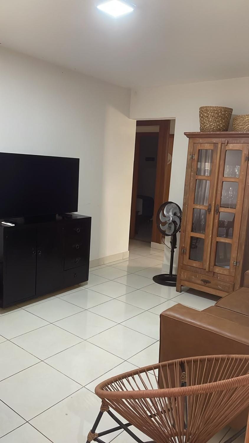 AP 1 quarto ambiente familiar perto Hospital, Feira St Oeste Goiânia Apartment in Goiania