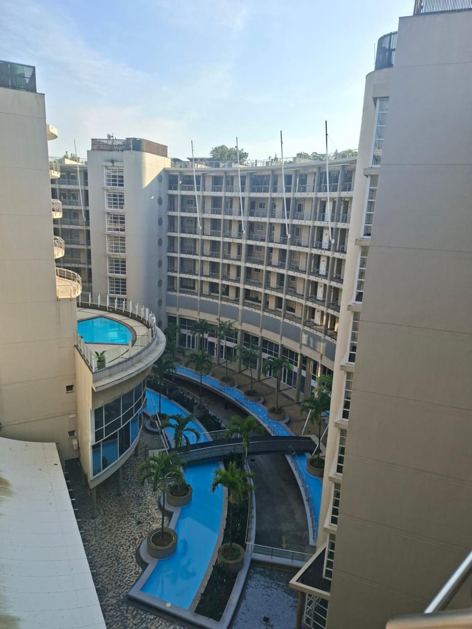 Property building, Pool view, Swimming pool