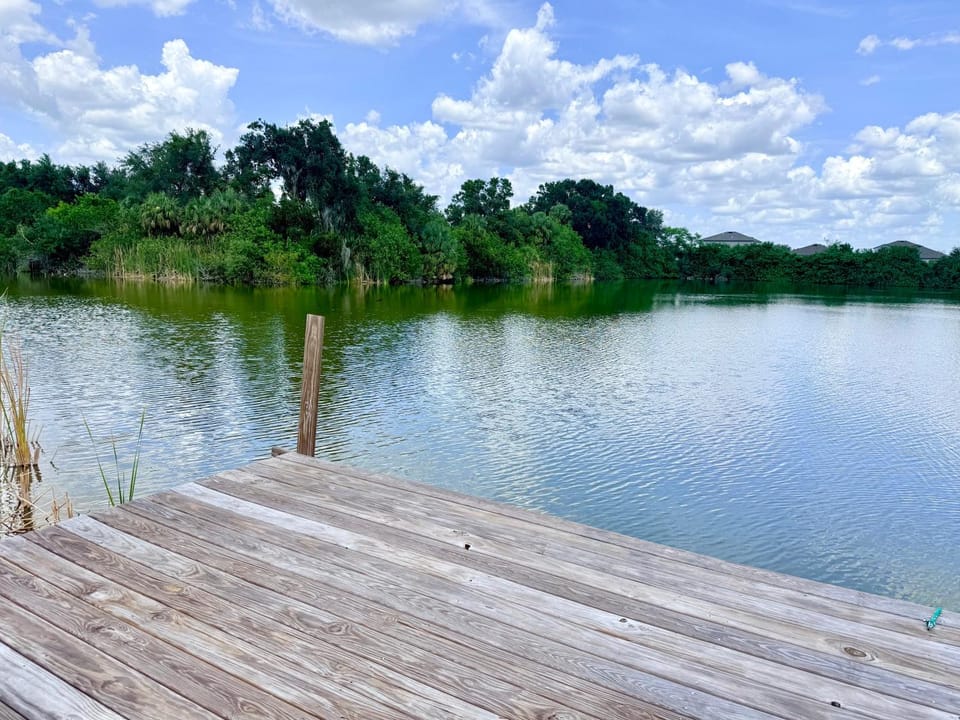 Natural landscape, Lake view