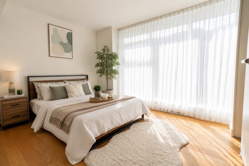 Bright 3BR with City Views Central Vancouver Apartment in Vancouver