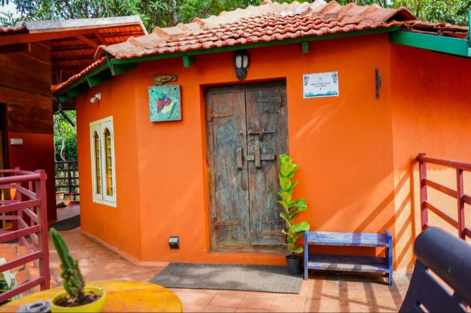 Property building, Garden view