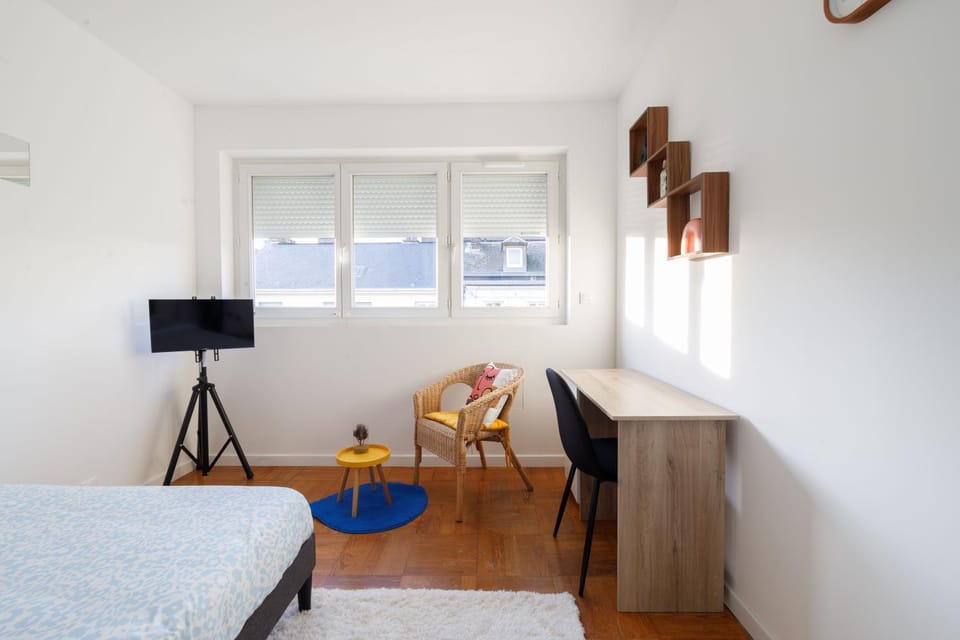 Chambre moderne, stylée et confortable en centre ville Vacation rental in Rouen