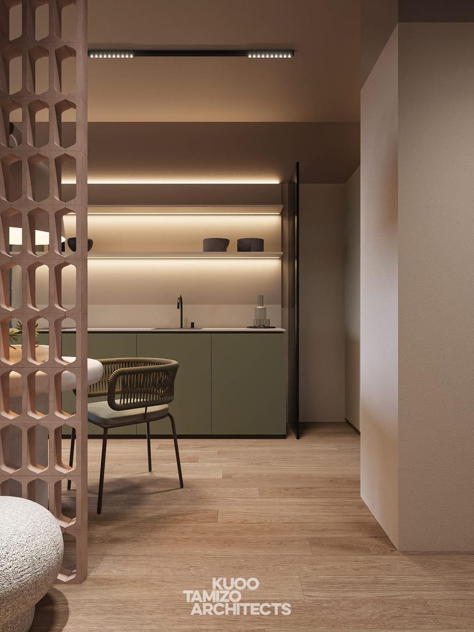 Kitchen or kitchenette