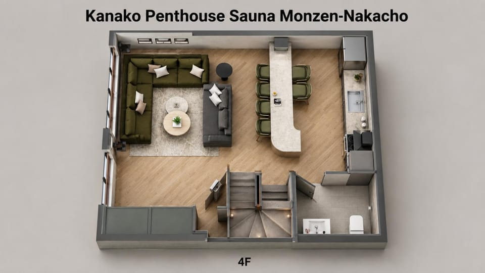 Seating area, Floor plan