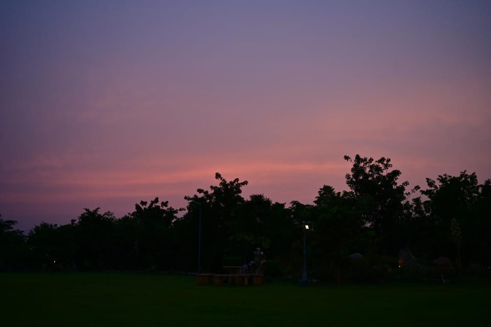 Natural landscape, Sunset
