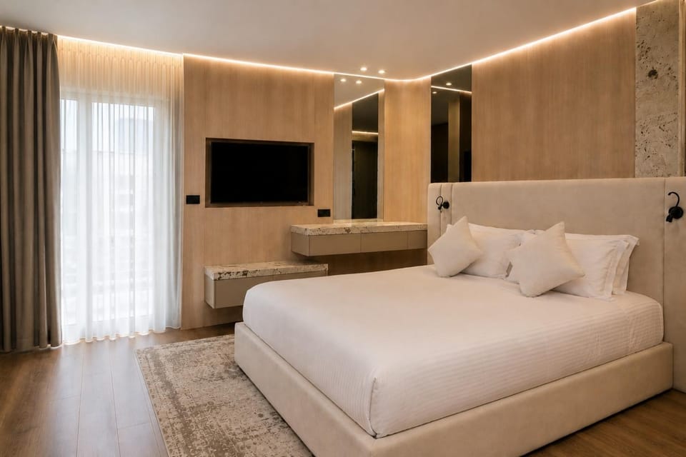Bed, Photo of the whole room, Bedroom
