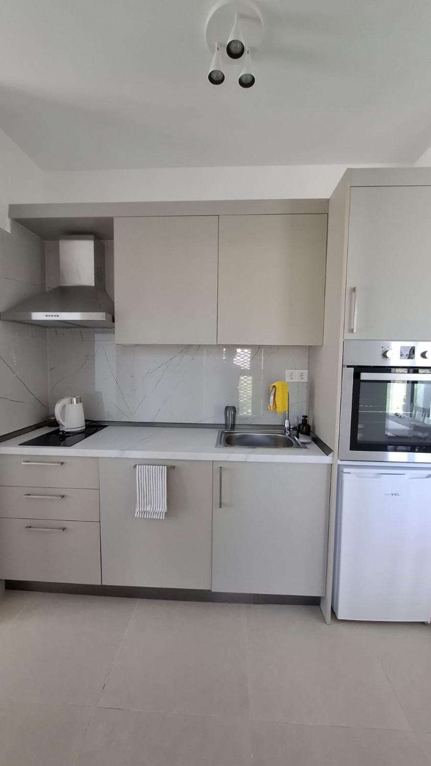 Coffee/tea facilities, Kitchen or kitchenette, dishwasher, oven, stove