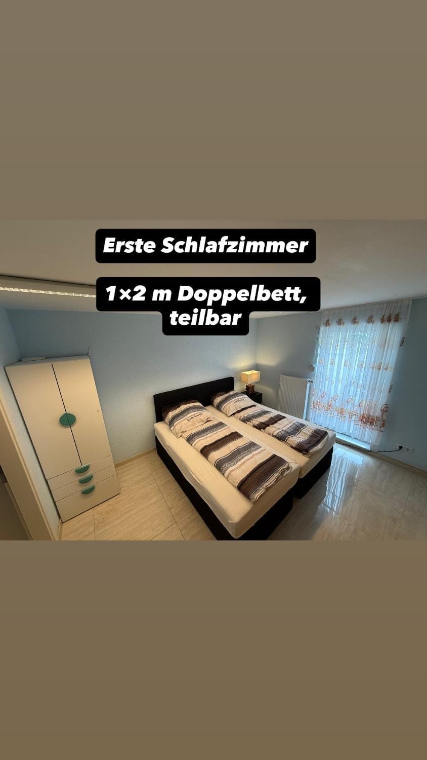 2-room apartment Ostfildern, quiet subway 100 m, 8 min airport Apartment in Esslingen