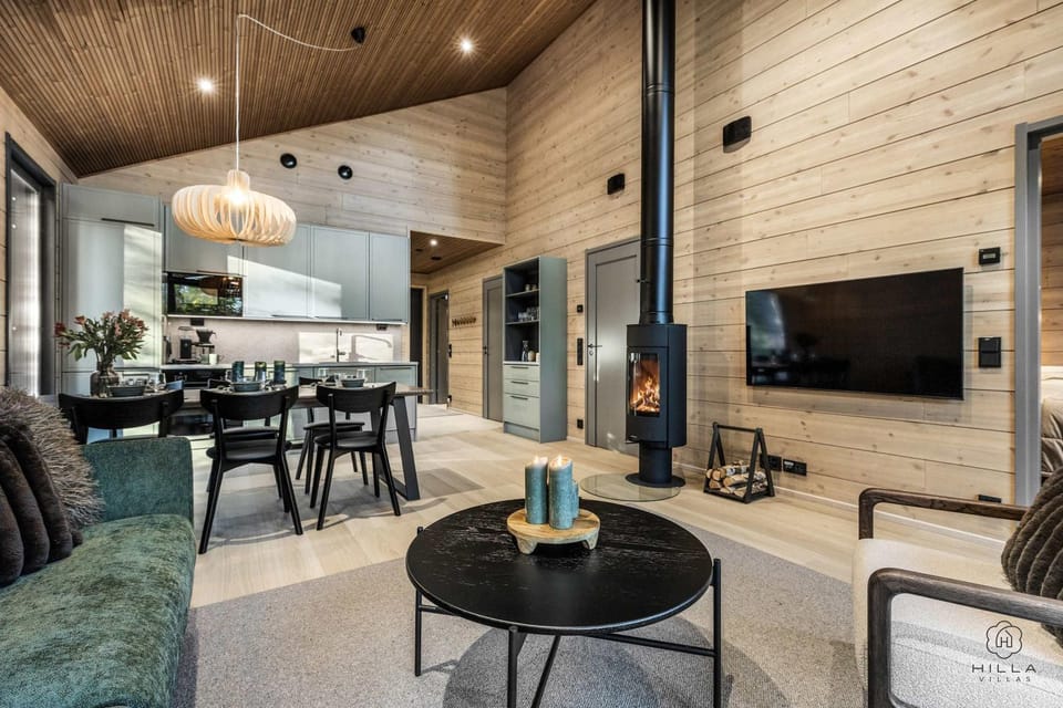 Premium Northern Fell Lodge B by Hilla Villas House in Lapland