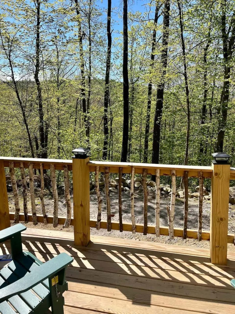 White Mountains Forest A-Frame Stars Firepit House in Lovell
