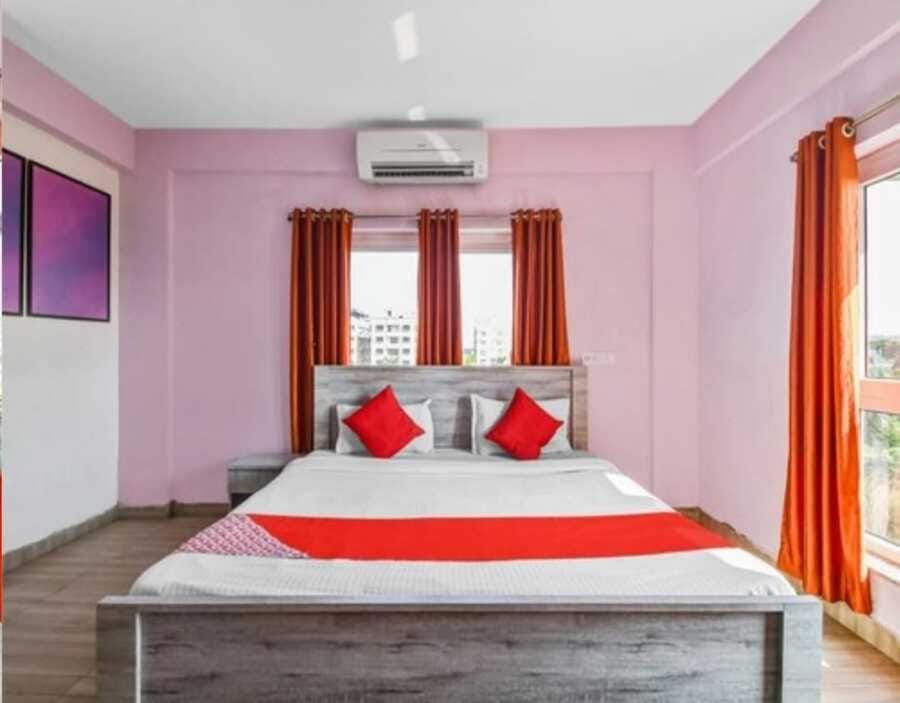Bed, TV and multimedia, Photo of the whole room, Bedroom, air conditioner