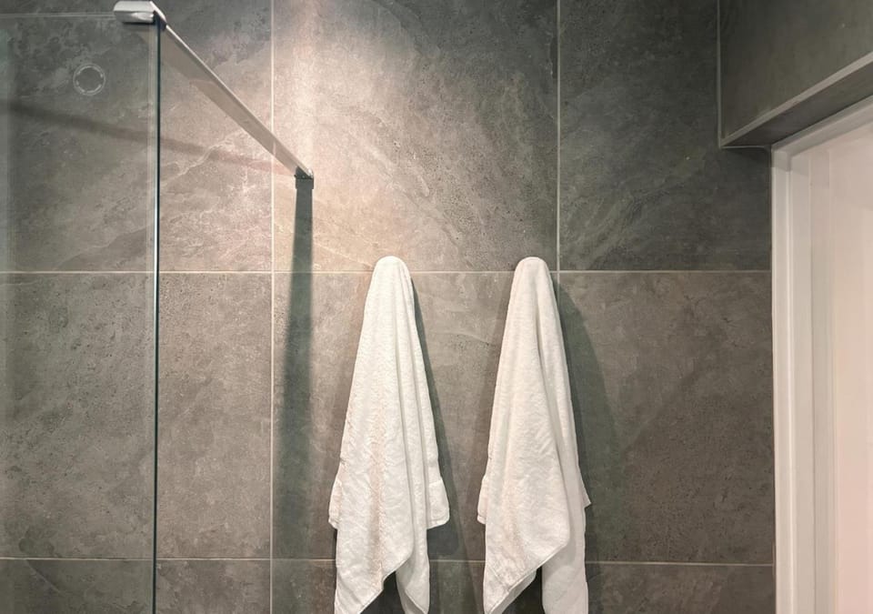 Shower, Bathroom, towels, towels