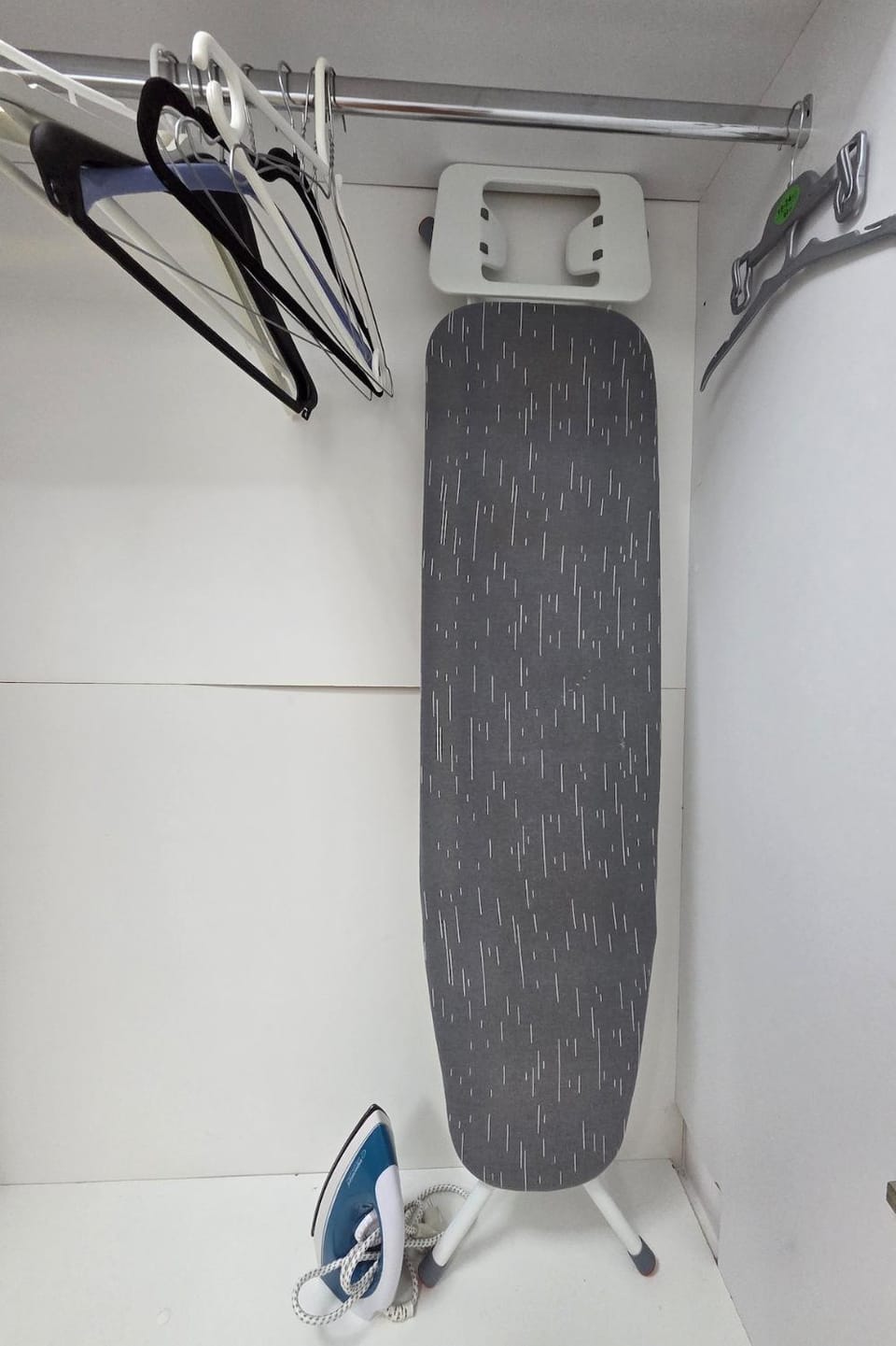 flat iron, furniture, wardrobe
