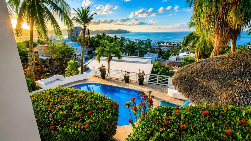 Day, Natural landscape, Pool view, Sea view, Swimming pool